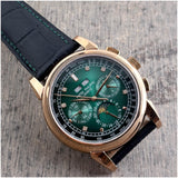Patek Philippe Perpetual Green Calendar Chronograph