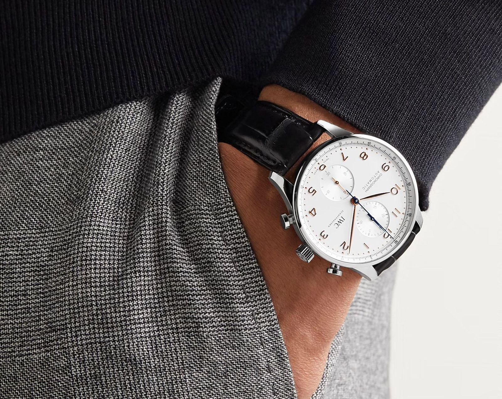 IWC Portugieser Black &amp; White Dial Automatic