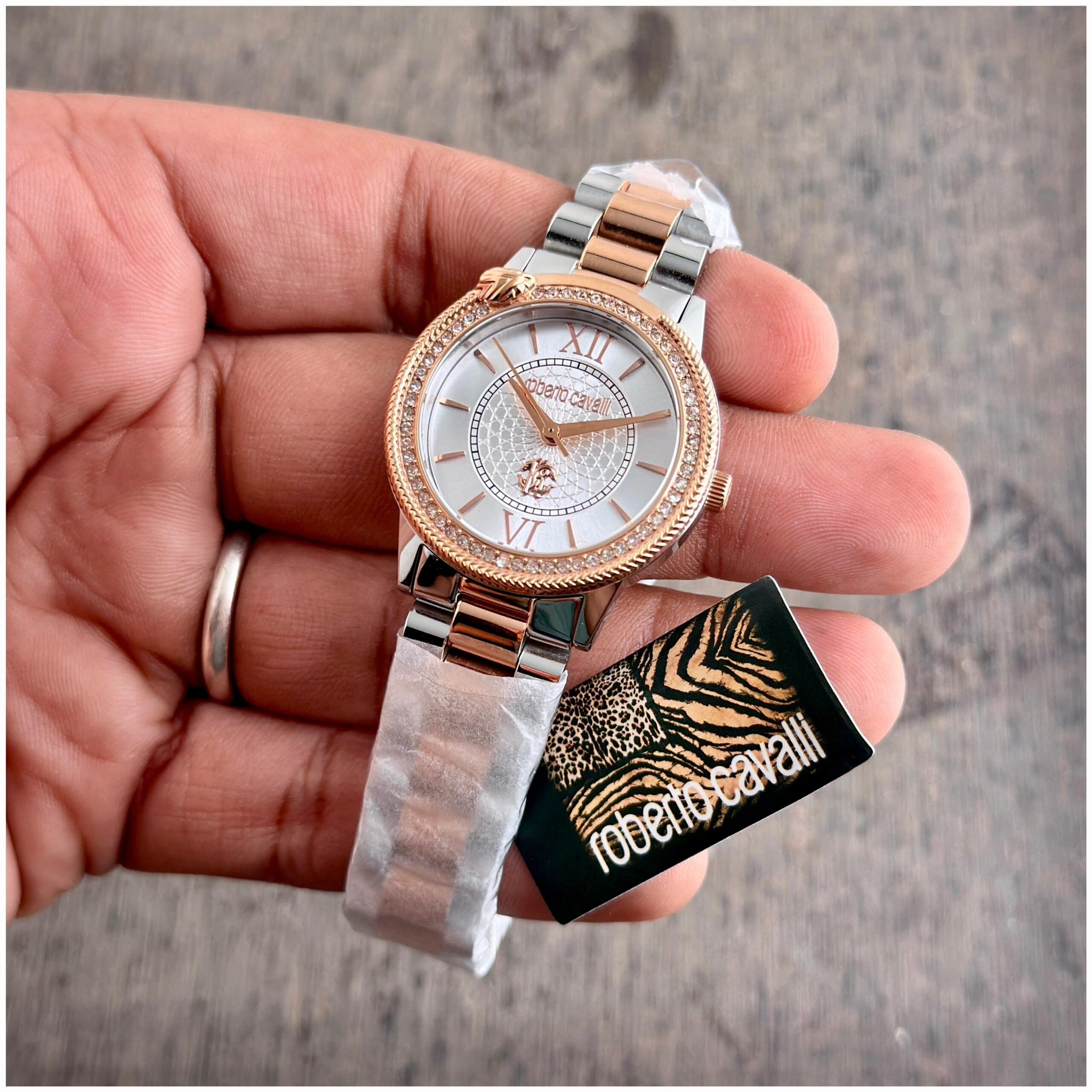 Roberto Cavalli Lucent Silver Dial