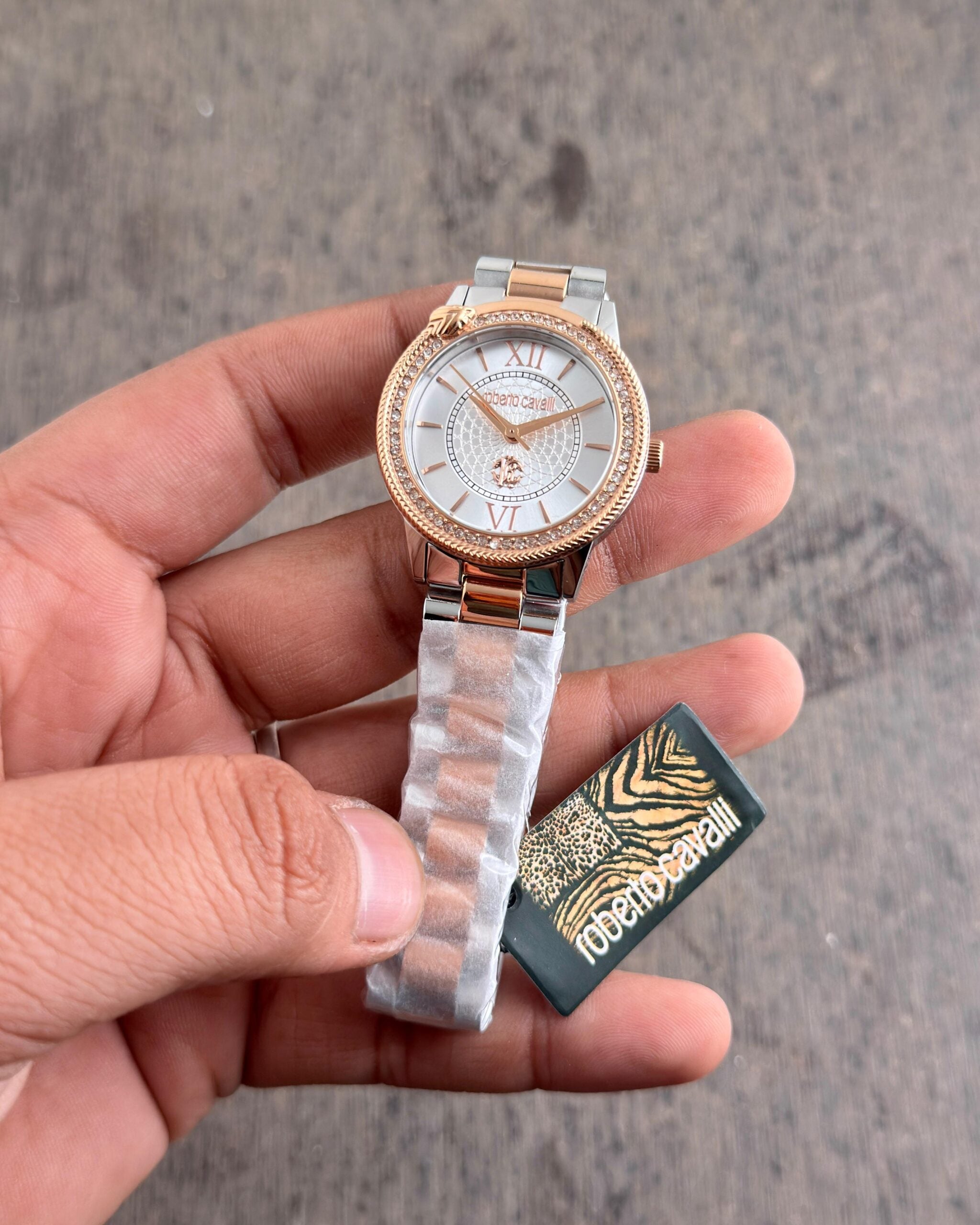 Roberto Cavalli Lucent Silver Dial