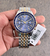 Emporio Armani AR6088 Blue Dial Chronograph