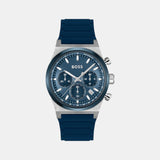 Hugo Boss Candor Blue Dial Chronograph