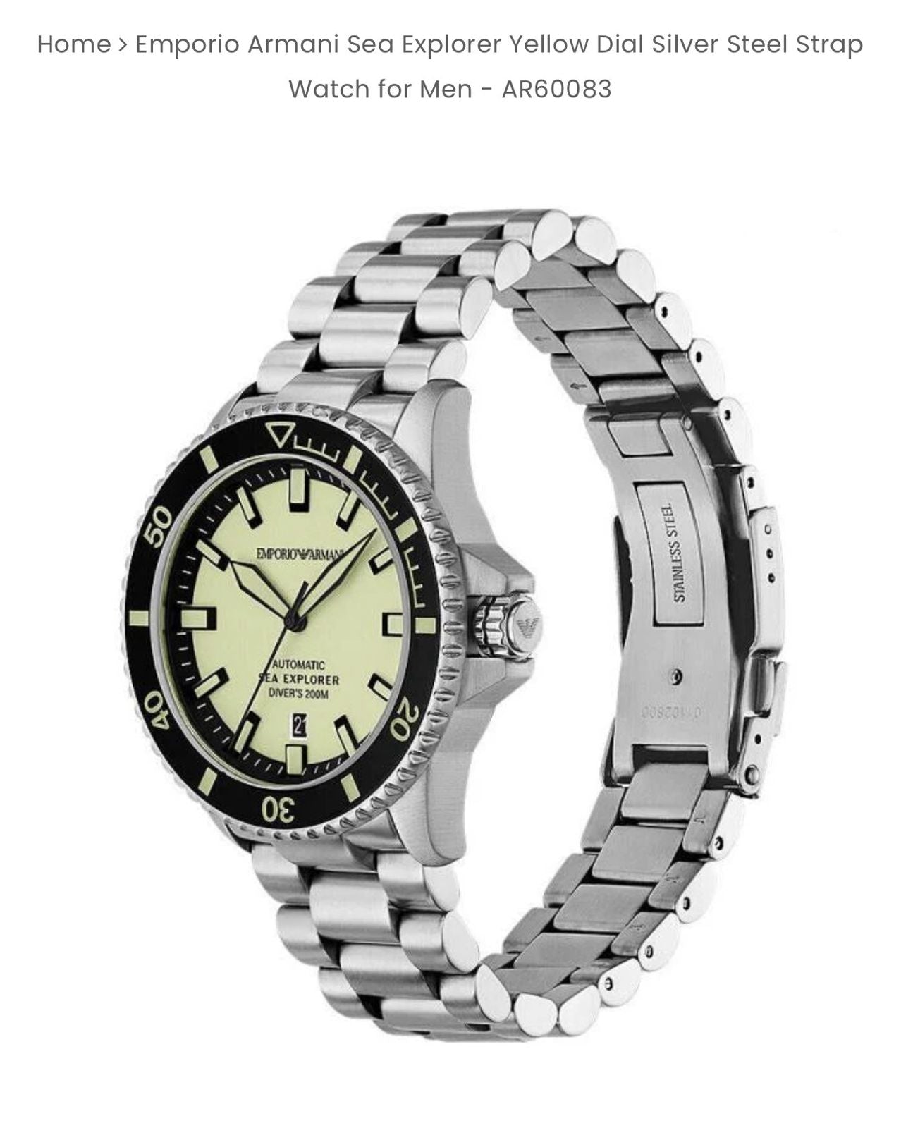 Emporio Armani Sea Explorer AR60083