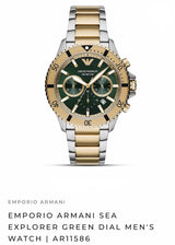 Emporio Armani AR11586 Green Dial