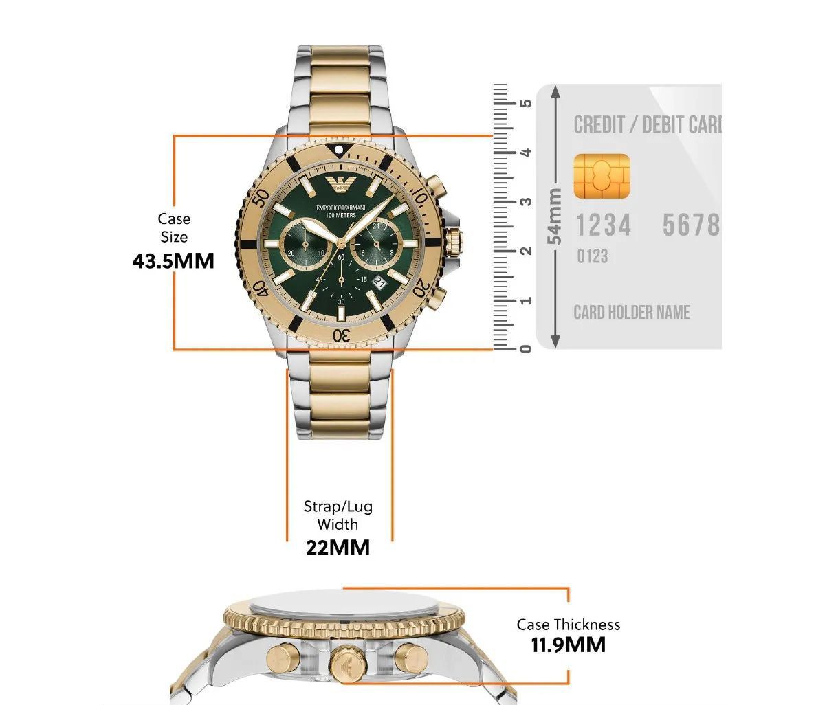 Emporio Armani AR11586 Green Dial