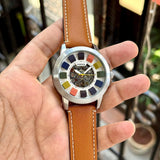 Fossil Grant Automatic Multicolour Skeleton Dial