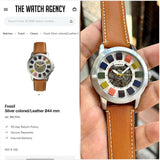 Fossil Grant Automatic Multicolour Skeleton Dial