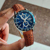 Tag Heuer Carrera Chronograph Blue Dial