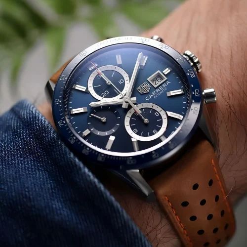 Tag Heuer Carrera Chronograph Blue Dial