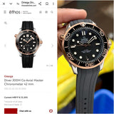 Omega Seamaster Black Diver 300M Automatic