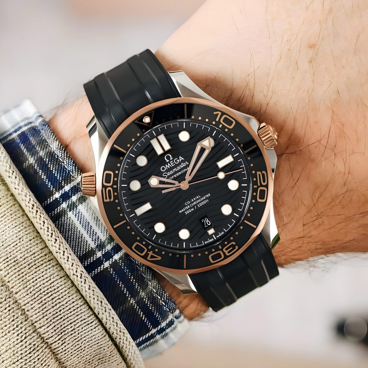 Omega Seamaster Black Diver 300M Automatic
