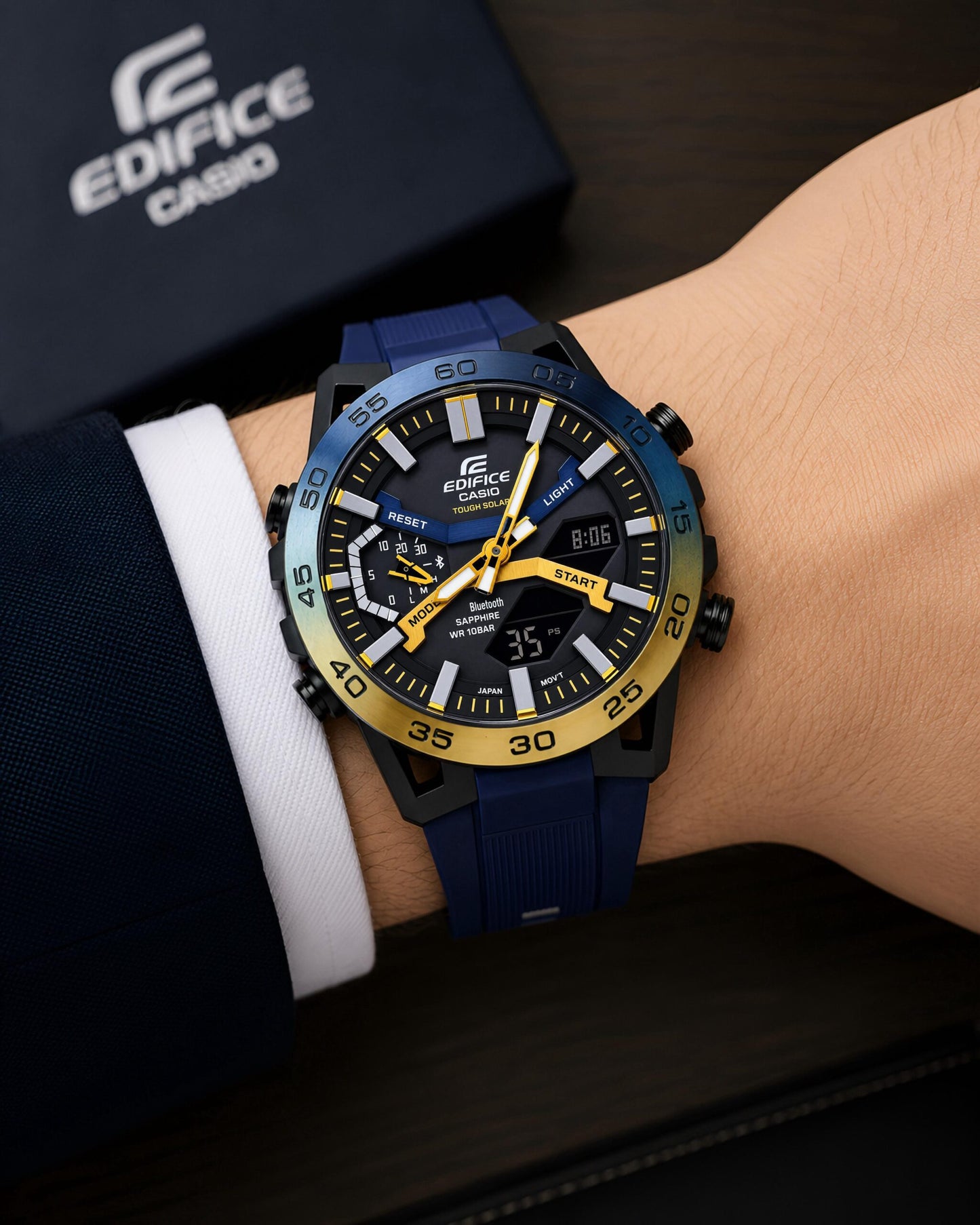 Casio Edifice ECB Sospensione Carbon Edition