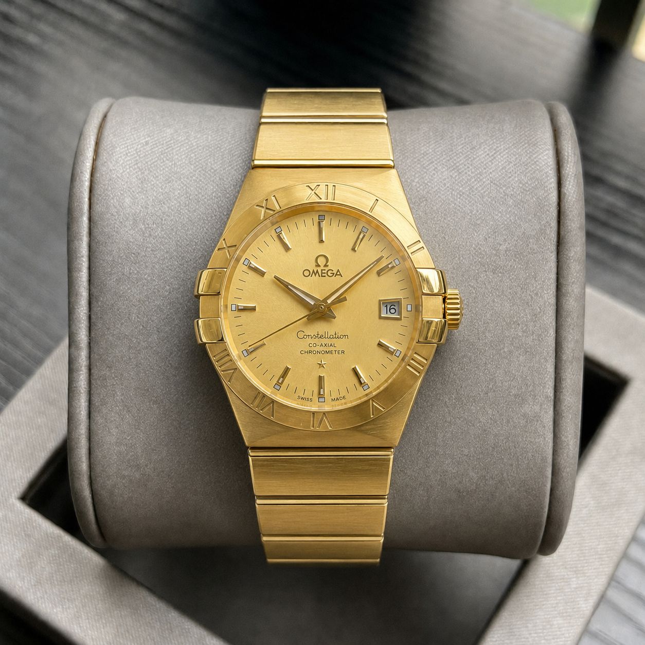 Omega Constellation Gold Dial