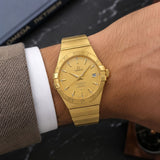 Omega Constellation Gold Dial