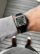 Cartier Santos Automatic Black Dial
