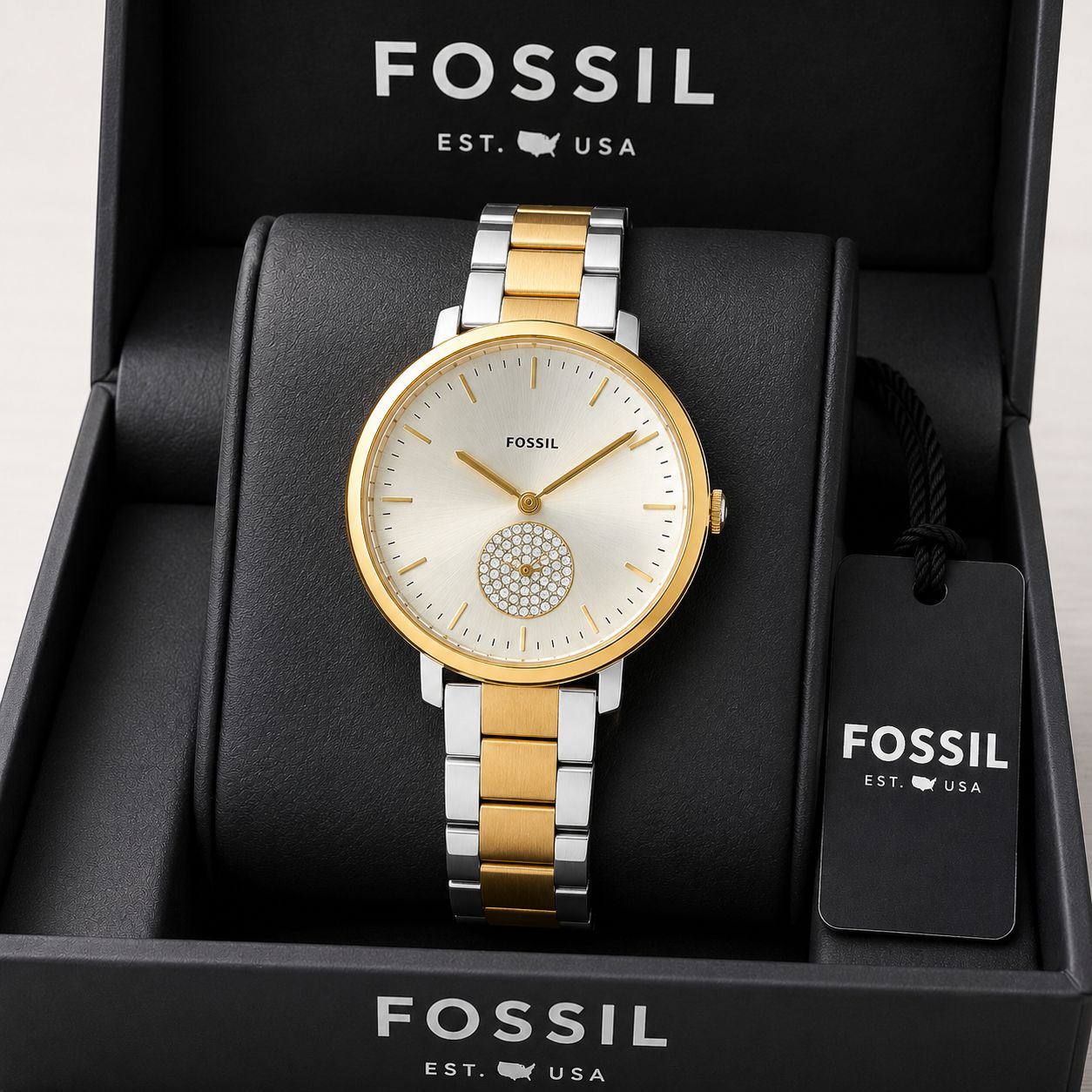 Fossil Gold-Tone Quartz