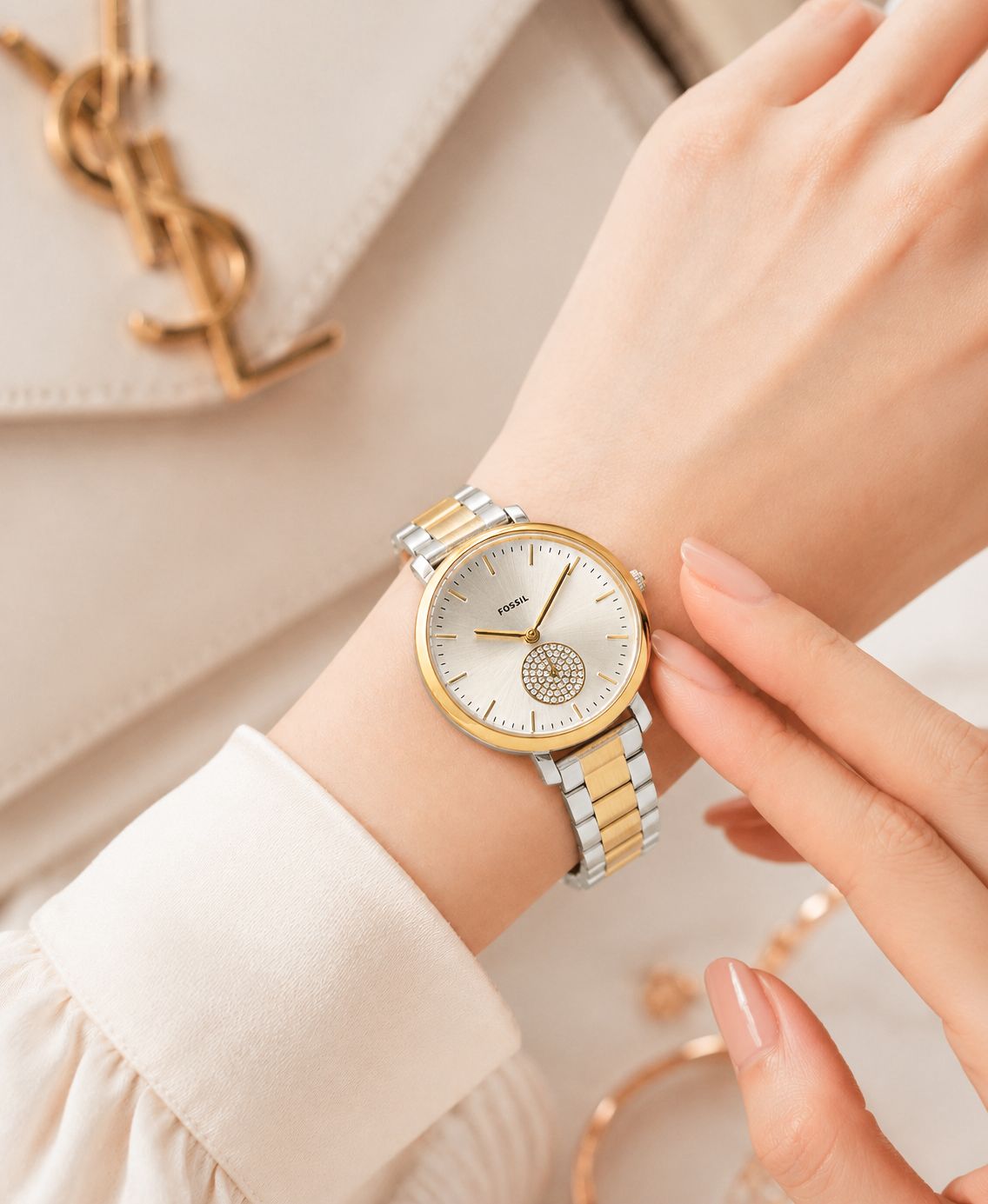 Fossil Gold-Tone Quartz