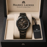 Maurice Lacroix Black &amp; Rose Gold Chronograph
