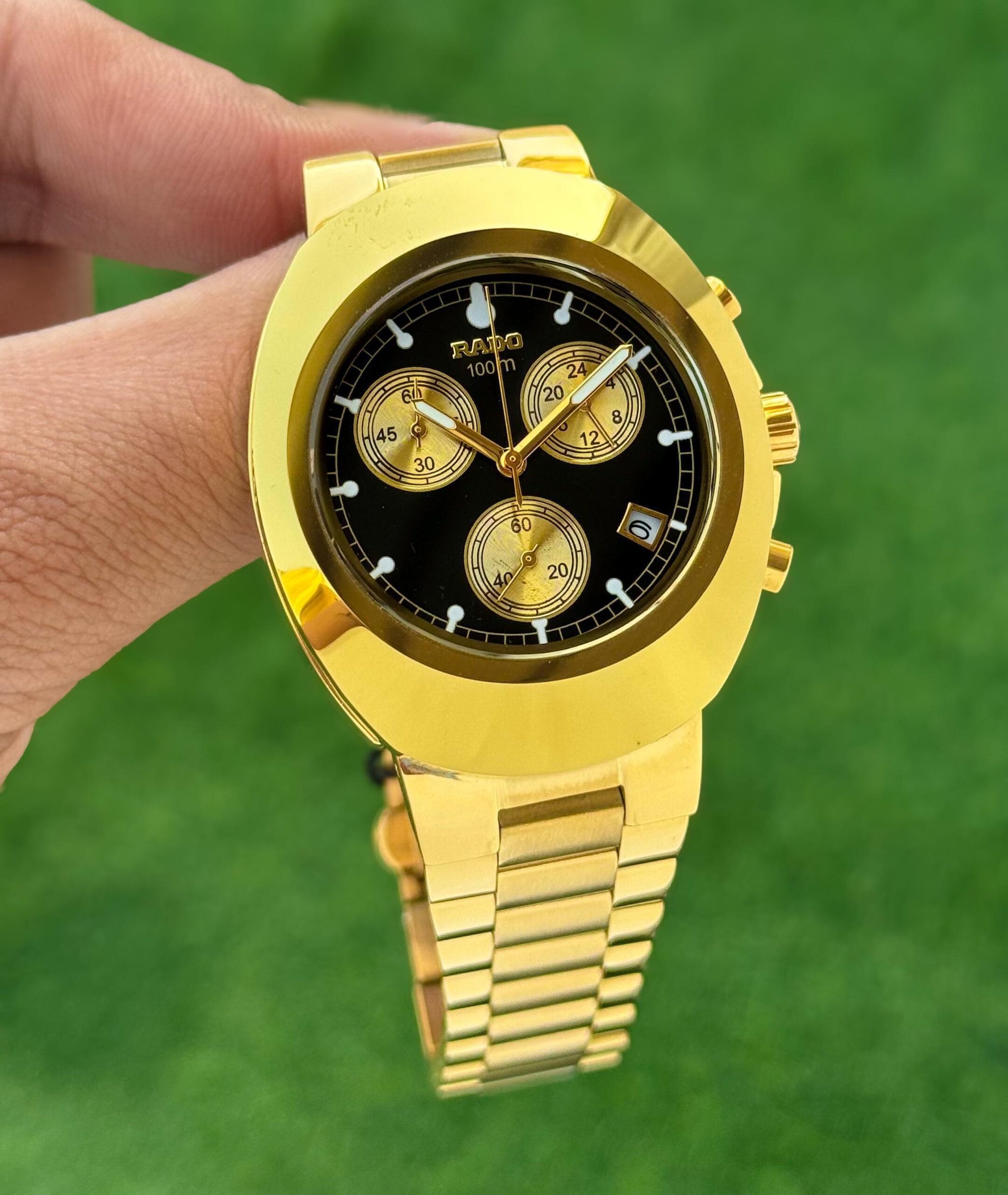 Rado Golden Black Dial Classic Edition