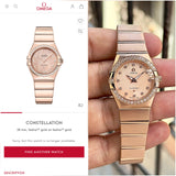 Omega Constellation Rose Gold Edition