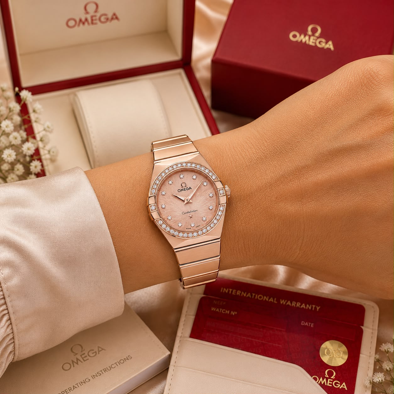 Omega Constellation Rose Gold Edition