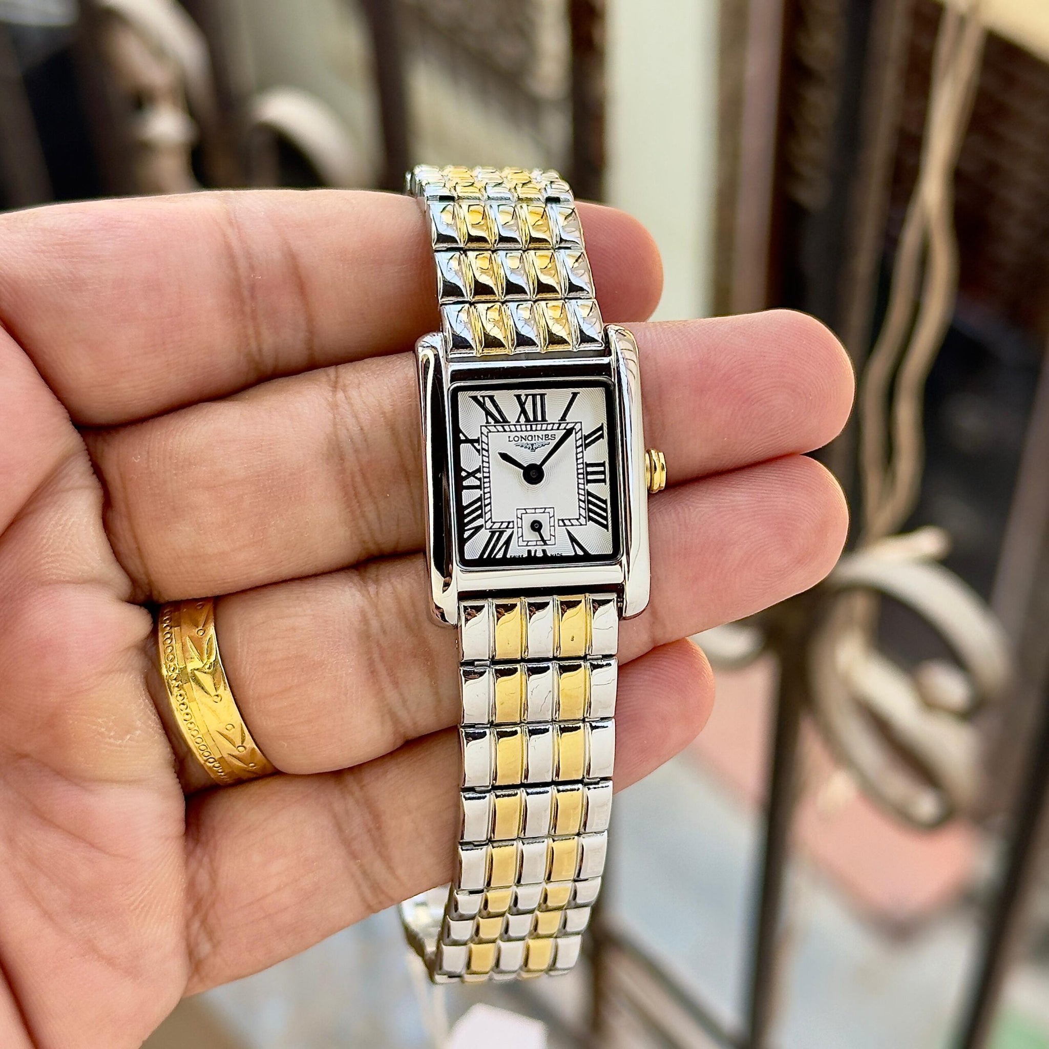 Longines Mini DolceVita Two-Tone Roman Dial