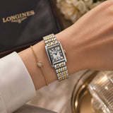 Longines Mini DolceVita Two-Tone Roman Dial