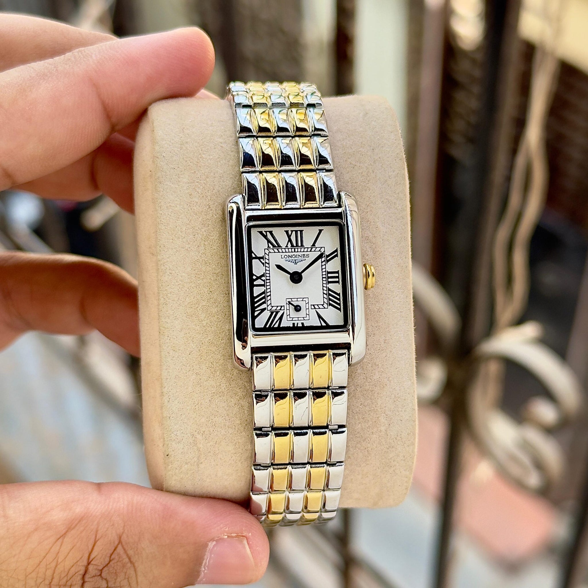 Longines Mini DolceVita Two-Tone Roman Dial