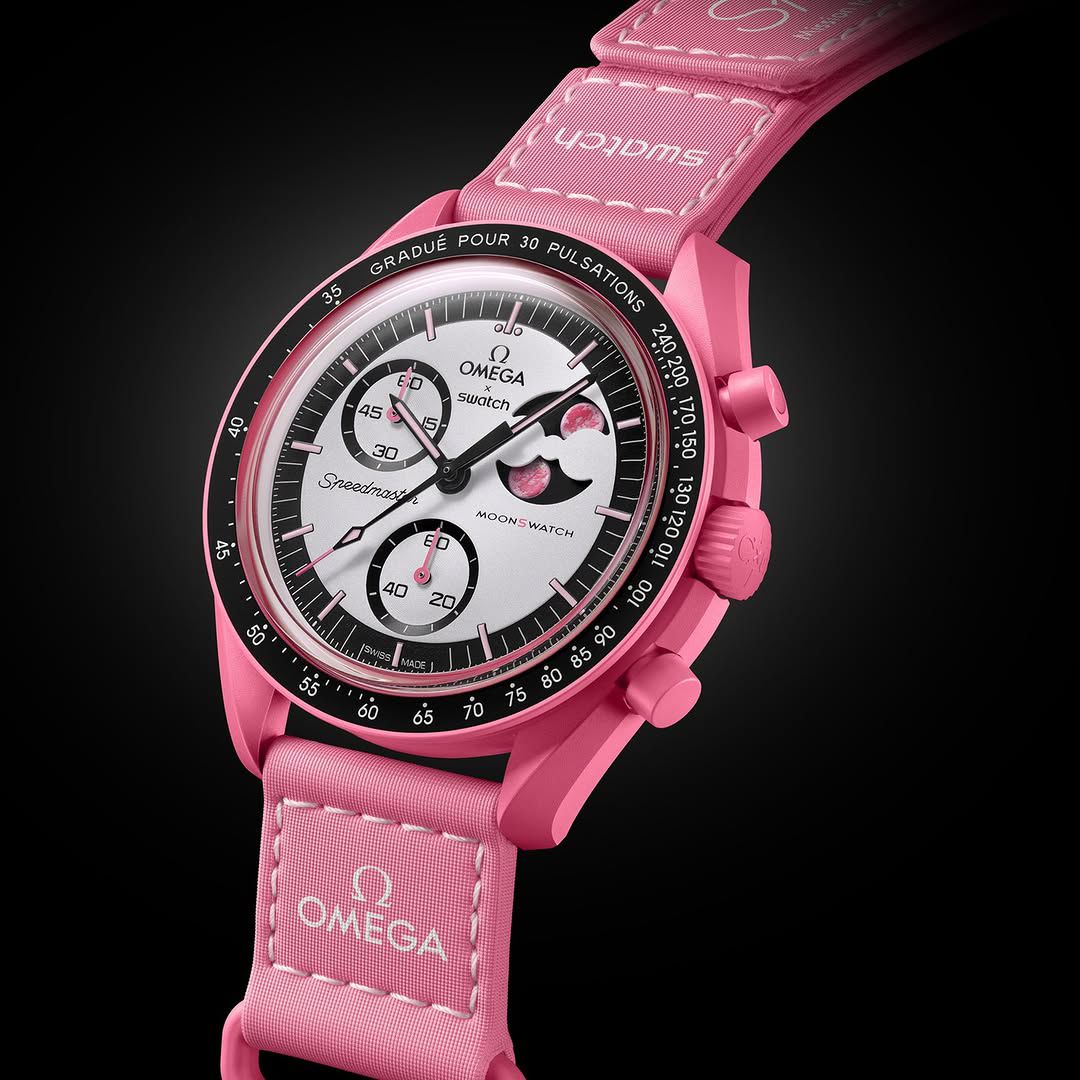 Omega X Swatch Moon Pink Edition