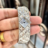 Swarovski Curiosa Crystal Bangle Silver Edition