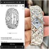 Swarovski Curiosa Crystal Bangle Silver Edition
