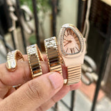 Bvlgari Serpenti Tubogas Two-Tone Crystal