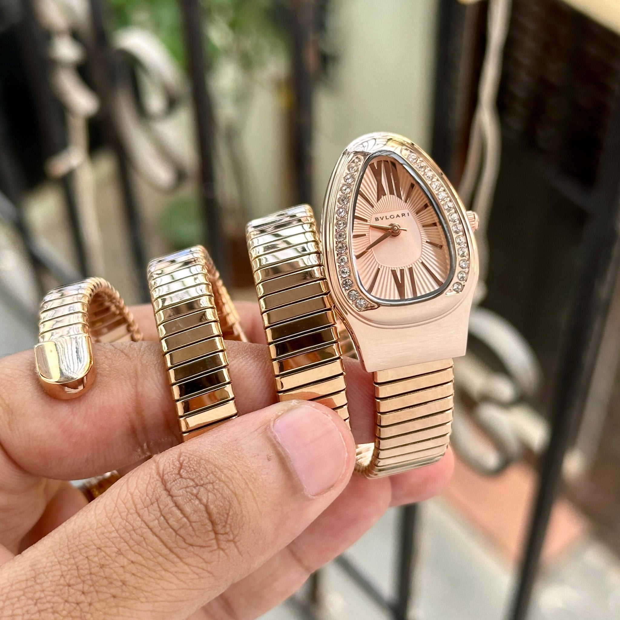 Bvlgari Serpenti Tubogas Two-Tone Crystal