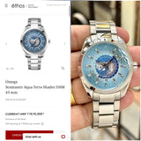 Omega Seamaster Aqua Terra Ice Blue Dial