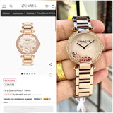 Coach Cary Rose Gold Crystal Edition