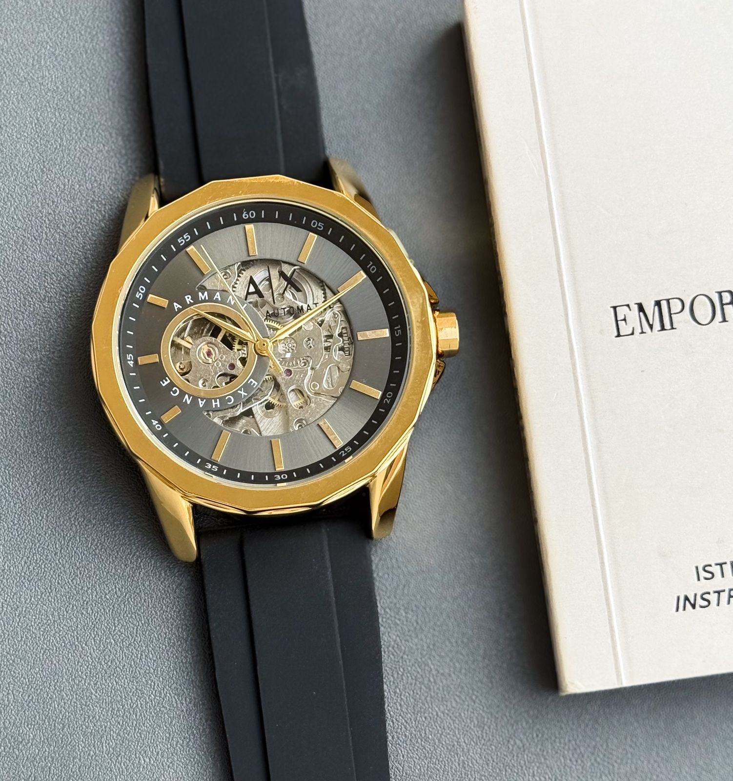 Armani Exchange Automatic Black