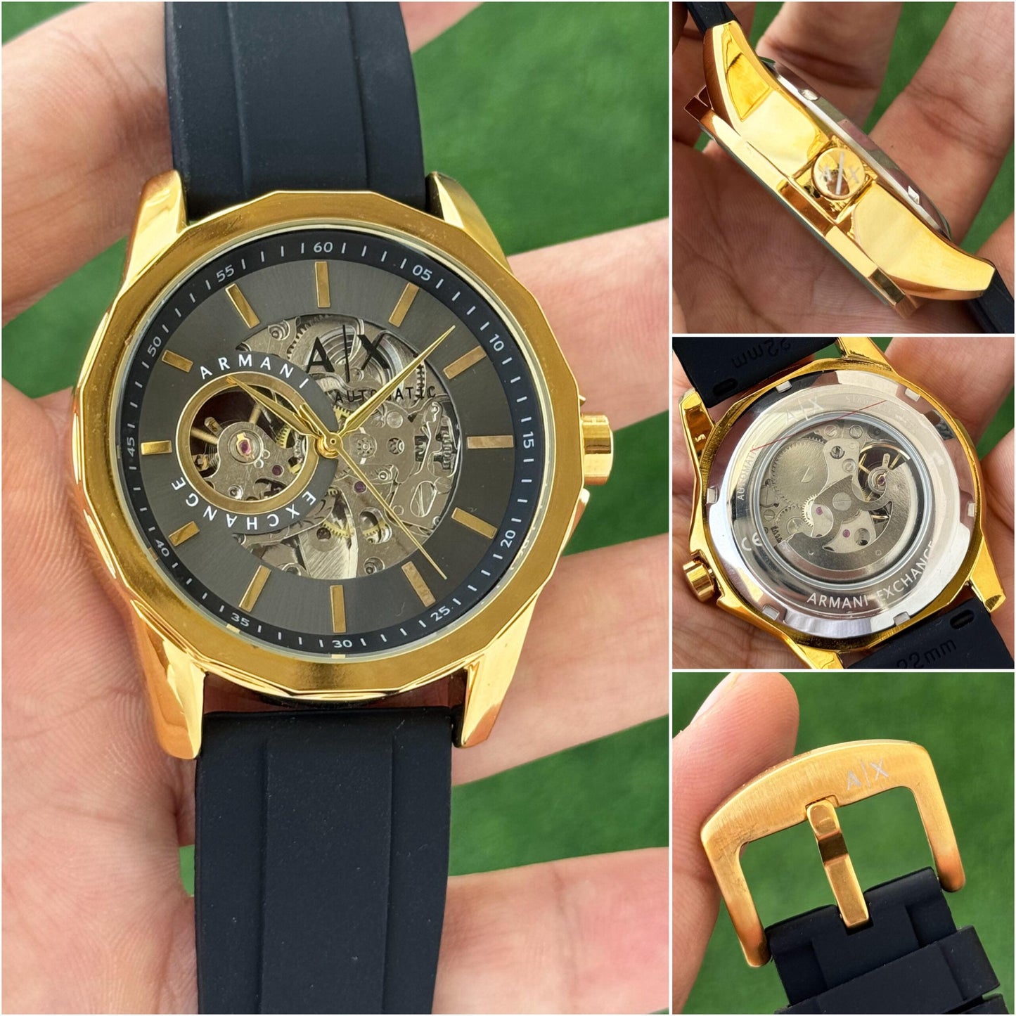 Armani Exchange Automatic Black