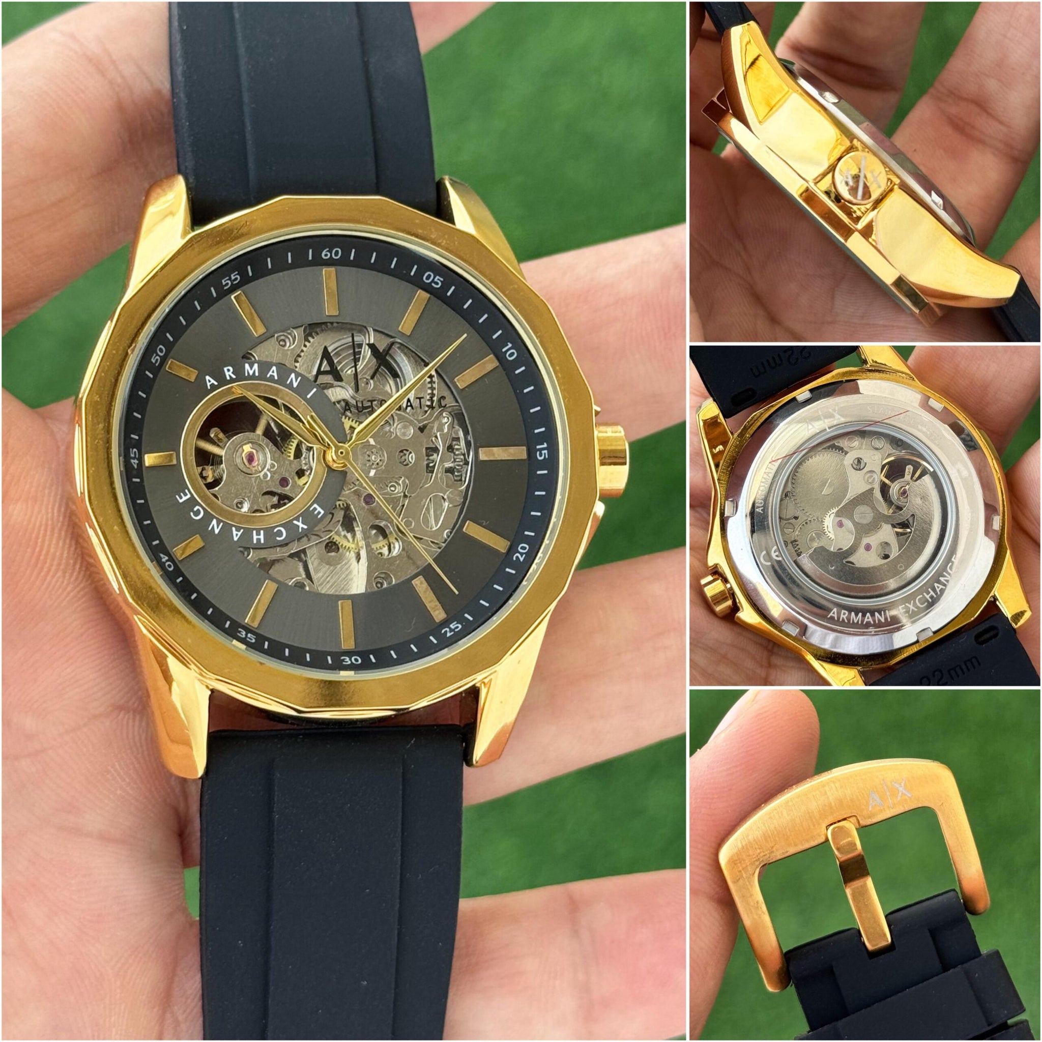 Armani Exchange Automatic Black