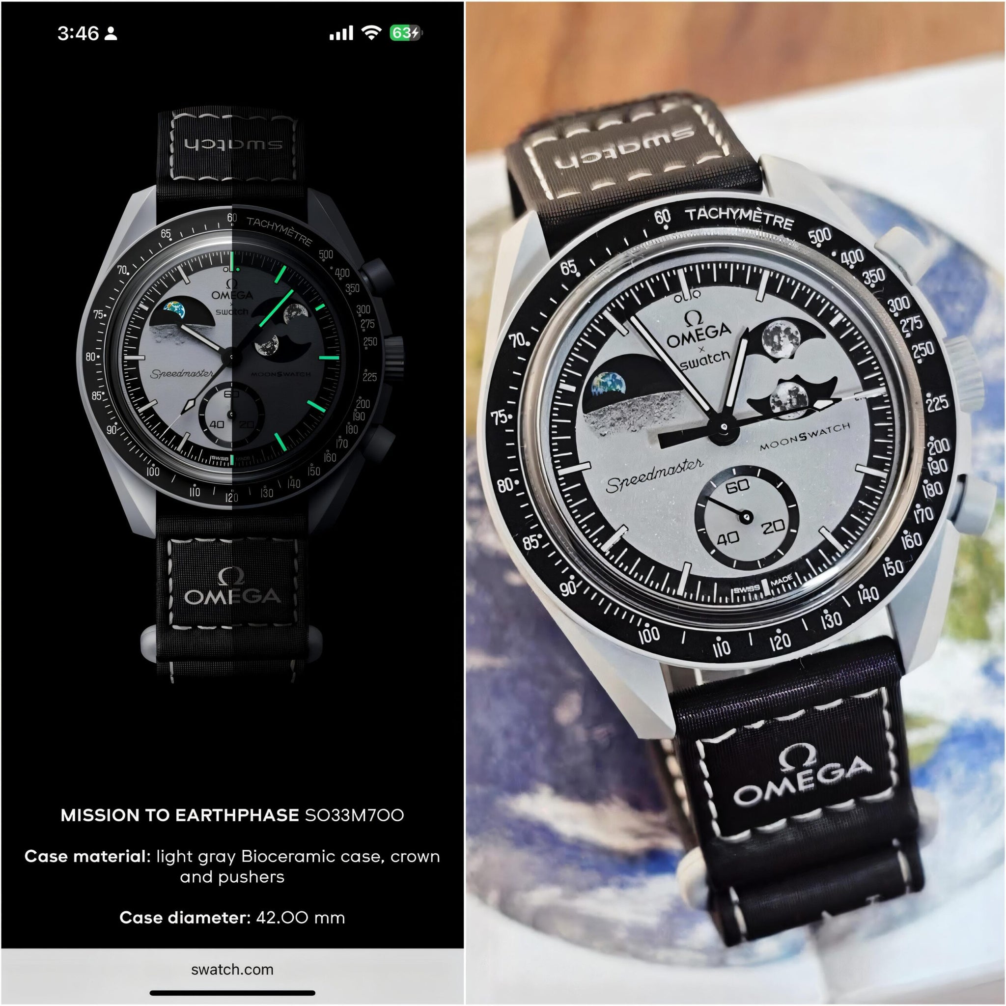 Omega X Swatch Mission to the Moon