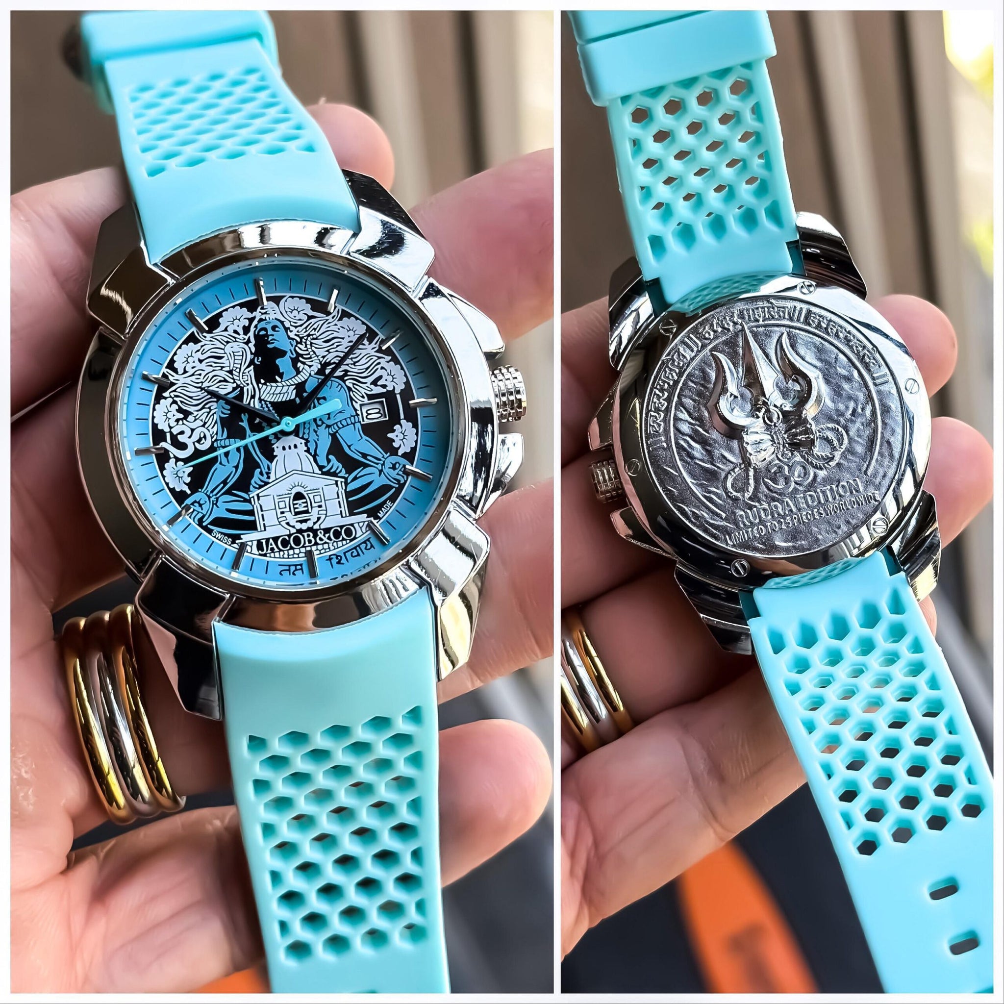 Jacob &amp; Co Epic X Rudra Edition Skeleton Dial