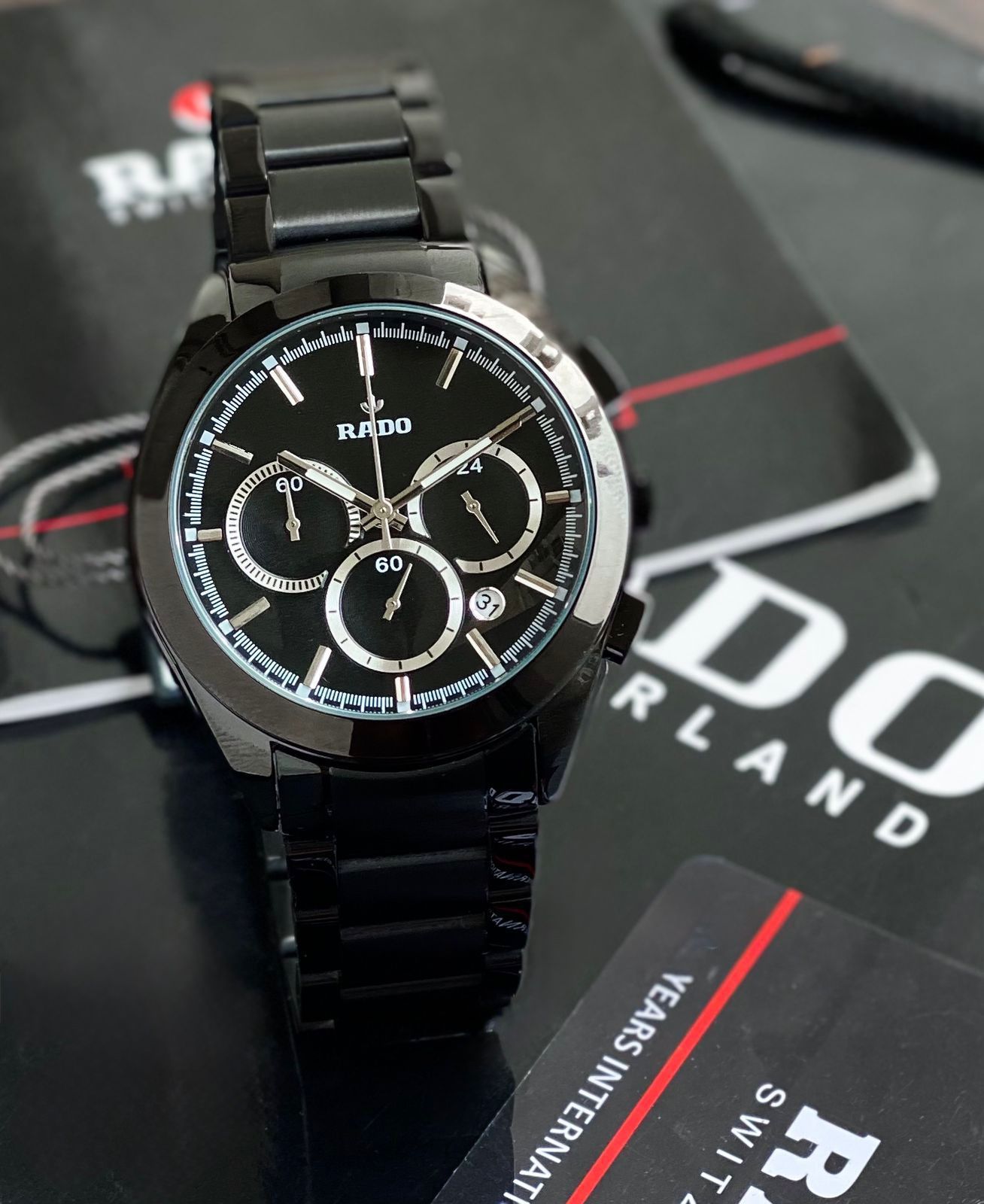 Rado Hrithik Roshan Edition Black Dial