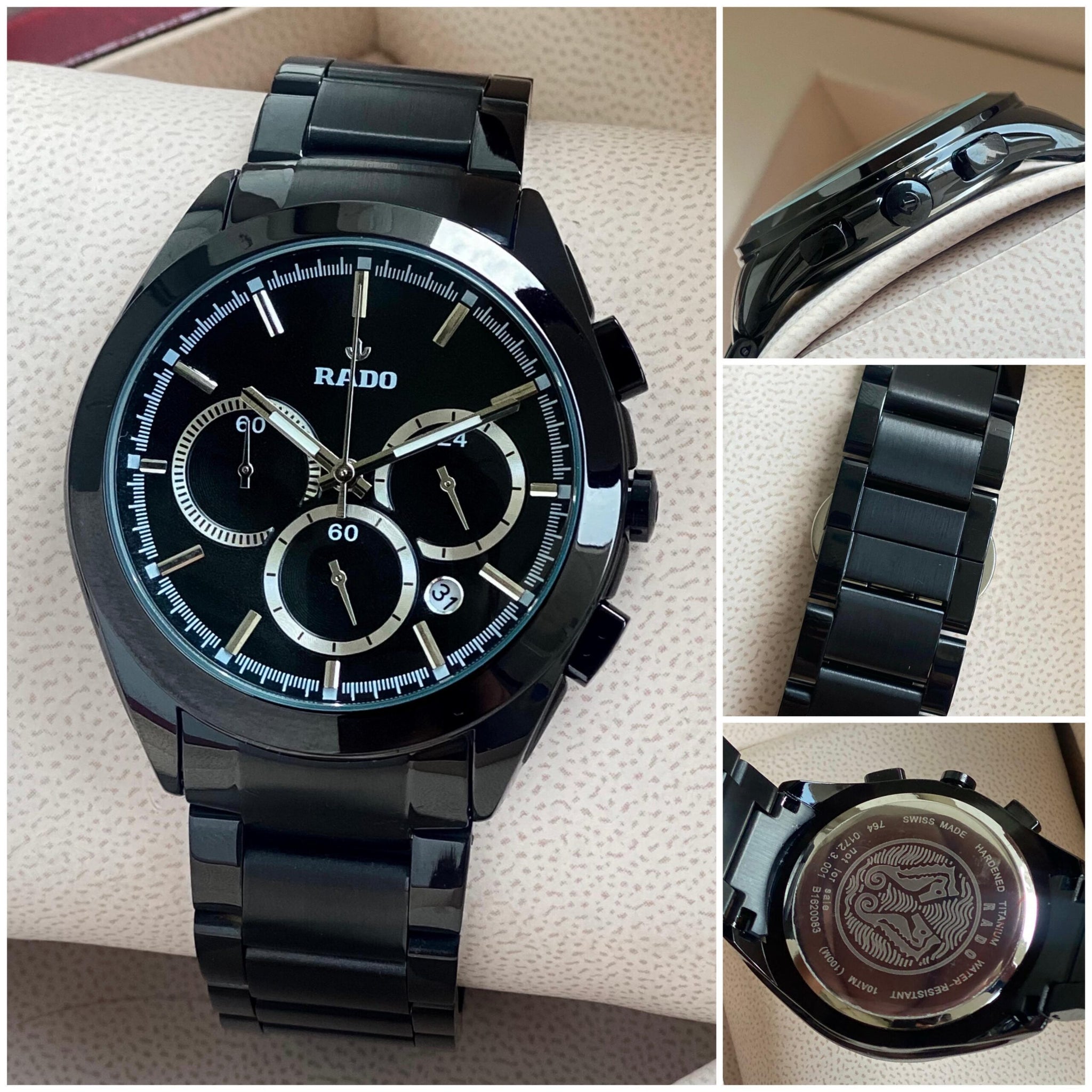 Rado Hrithik Roshan Edition Black Dial