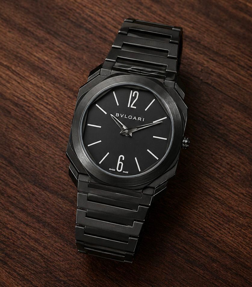Bvlgari octo roma finissimo black edition