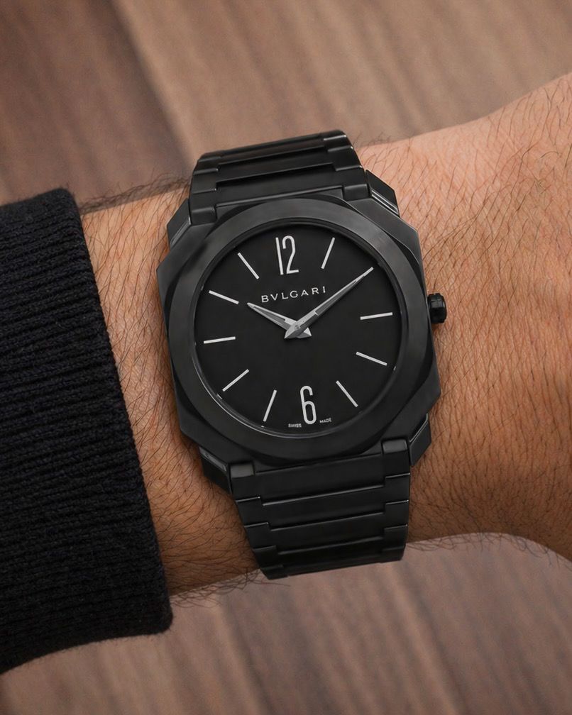 Bvlgari octo roma finissimo black edition