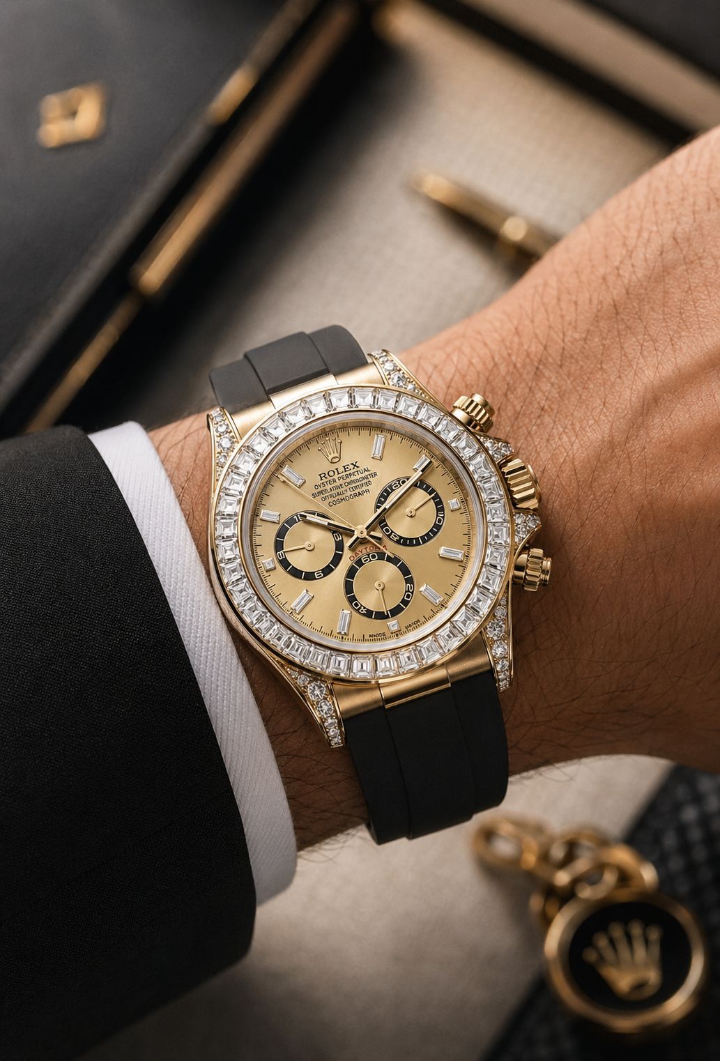 Rolex daytona black fibre edition