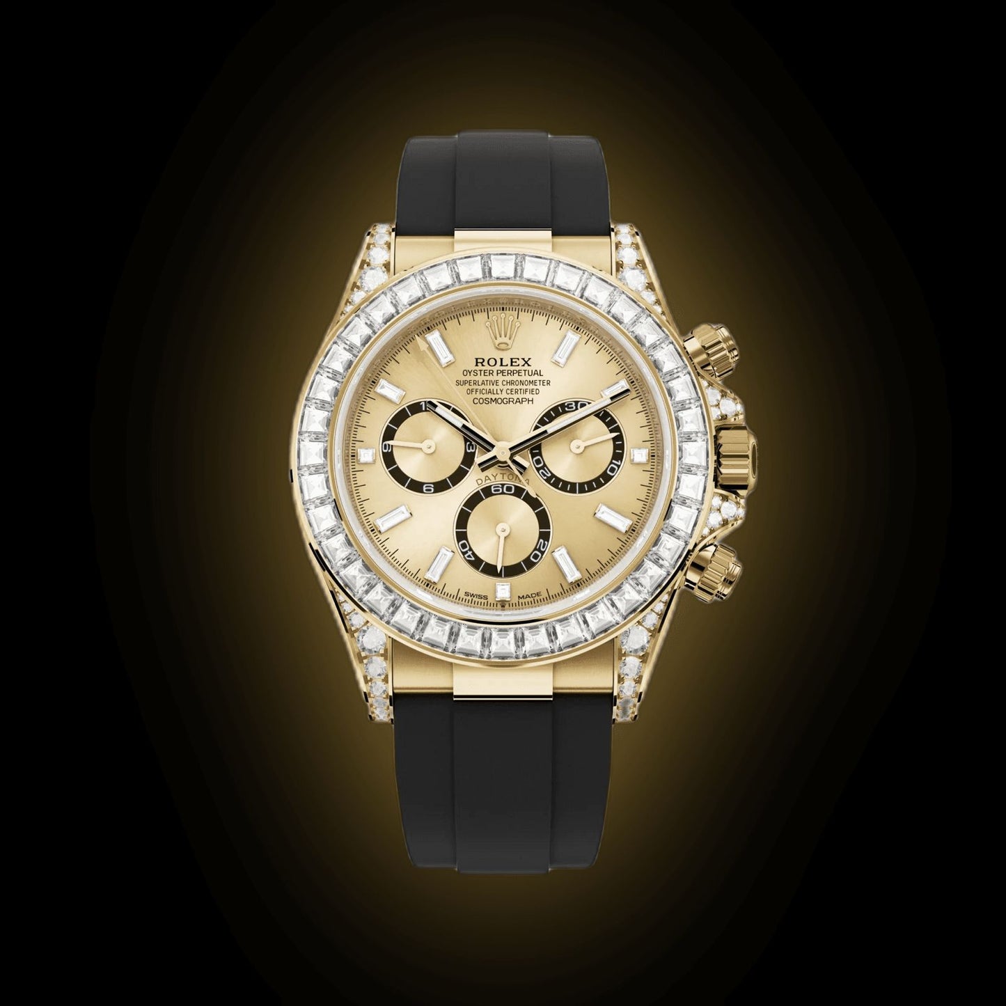 Rolex daytona black fibre edition