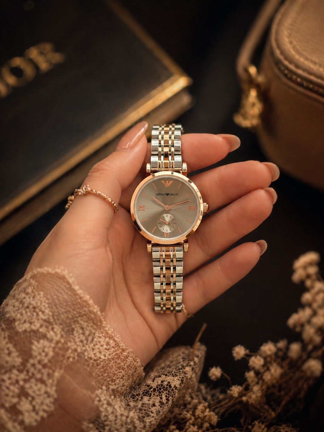 Emporio armani grey elegance