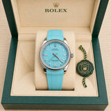 Rolex oyster perpetual tiffany blue edition