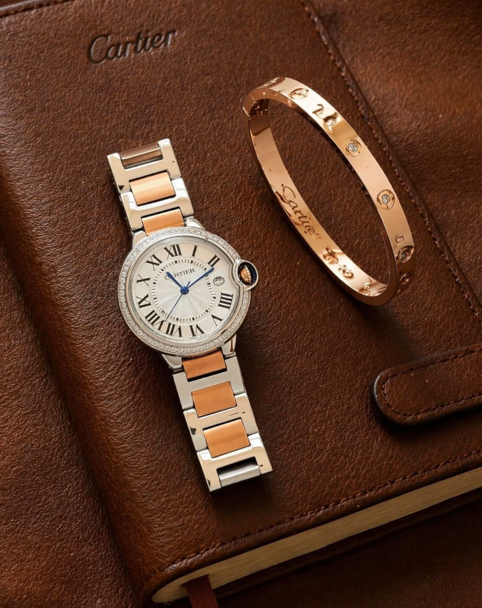 Cartier ballon bleu two-tone edition