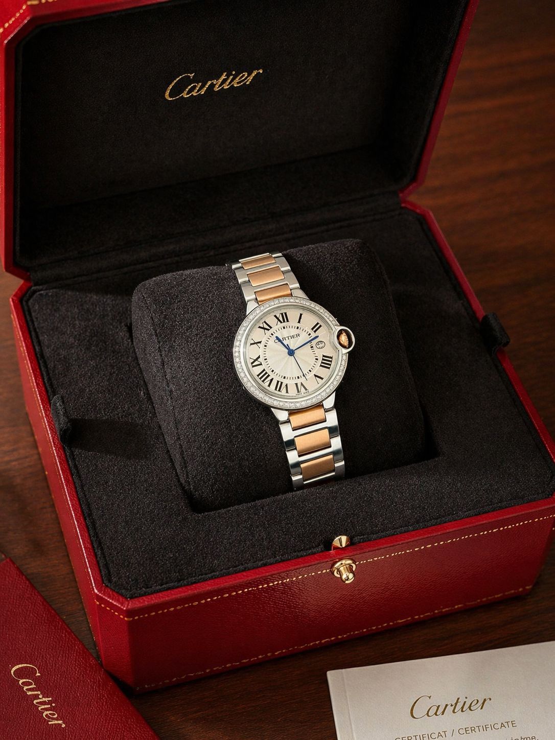 Cartier ballon bleu two-tone edition